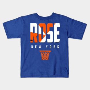 Rose New York Basketball Warmup Kids T-Shirt